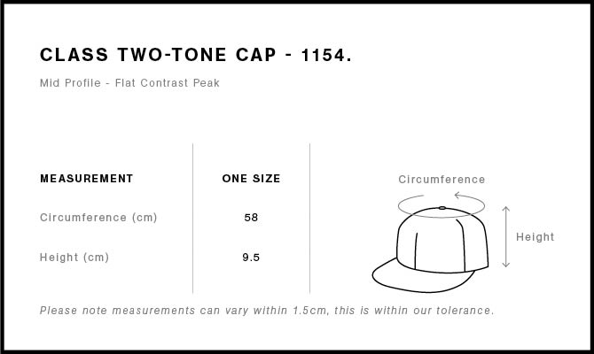 AS Colour Class Two-Tone Cap - natural/black