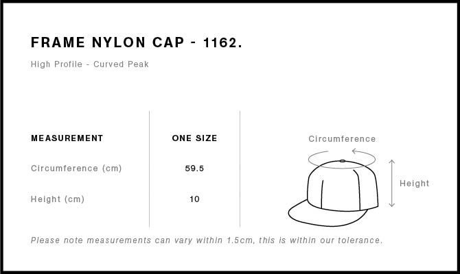 AS Colour Frame Nylon Cap - khaki