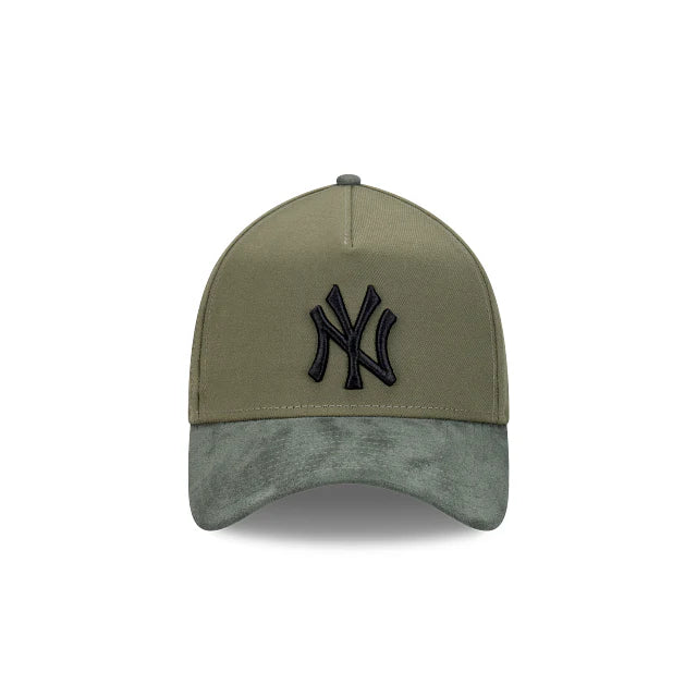 New Era 39THIRTY A-Frame New York Yankees Olive Suede LARGE-XLARGE