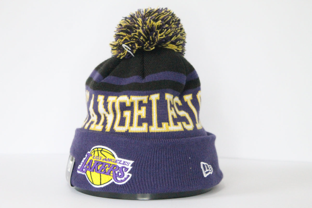 Los Angeles Lakers Sport Knit Pom Beanie – Fan Cave