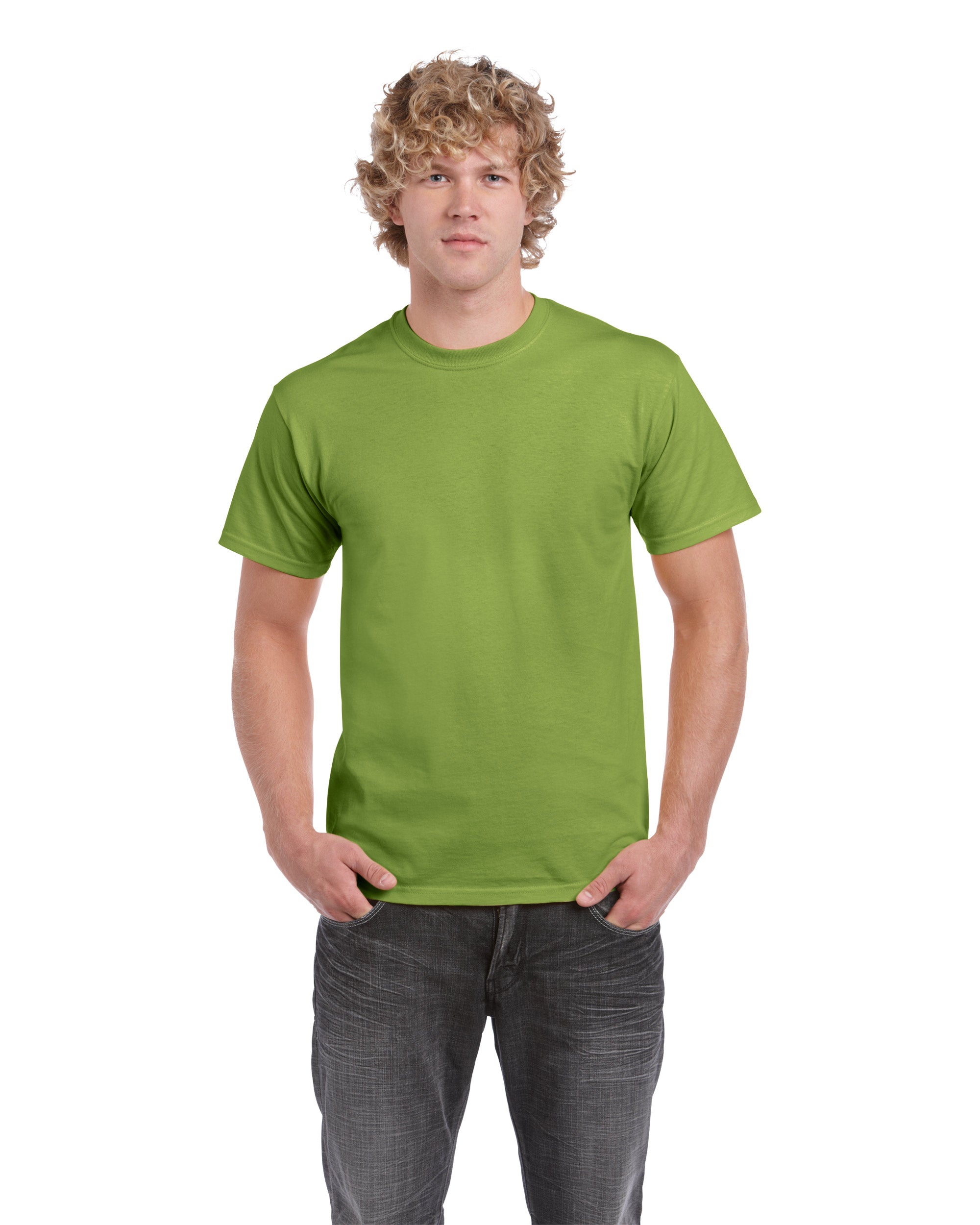 Gildan Ultra Cotton T-Shirt - Kiwi - Small