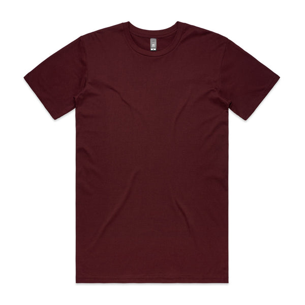 AS Colour Staple Tee - Burgundy