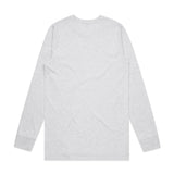 AS Colour Base L/S Tee - Ash Heather - 3XL