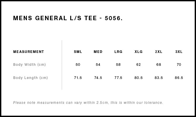 AS Colour General L/S Tee - Grey Marle