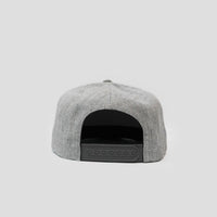 Flexfit Flatpeak - Grey Marle/Green Undervisor