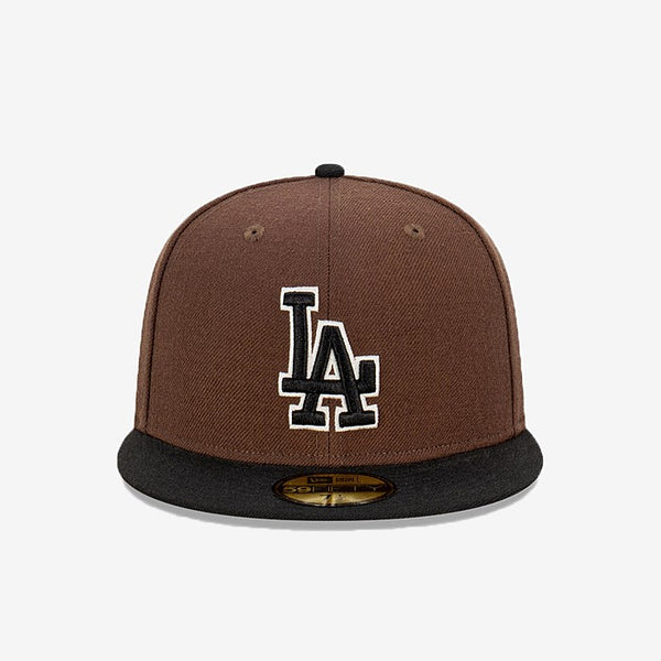 New Era 59Fifty Los Angeles Dodgers Dark Brown Fitted