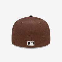 New Era 59Fifty Oakland Athletics Dark Brown Fitted