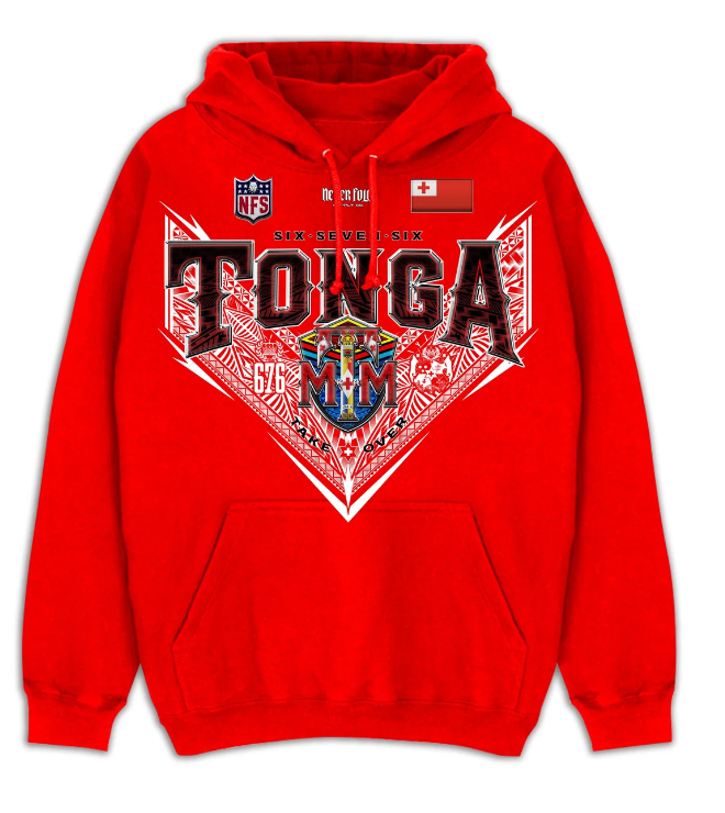 MMT Tonga League White V Hood - 4XL