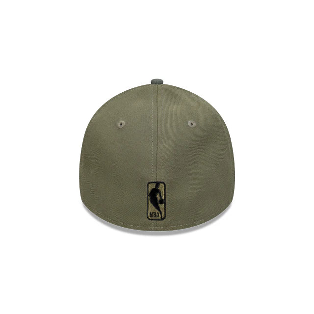 New Era 39THIRTY A-Frame Chicago Bulls Olive Suede