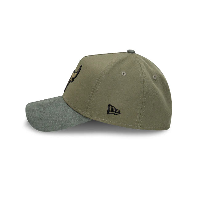 New Era 39THIRTY A-Frame Chicago Bulls Olive Suede