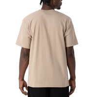 Pro Club Men's Heavyweight Cotton Short Sleeve Crew Neck - Khaki - 2XLTALL