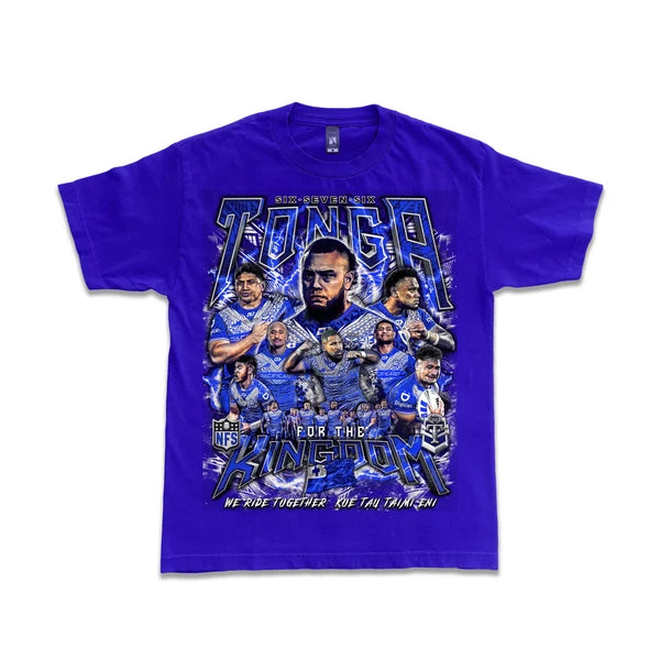 MMT Tonga 676 Graphic Tee Blue Royal - 5XL