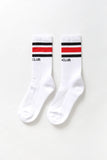 Pro Club Stripe Crew Sock - Men's - Medium - Red/Black