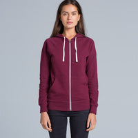 AS Colour Traction ZIP Hood - Maroon