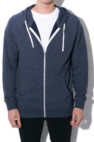 AS Colour Traction ZIP Hood - Navy Marle