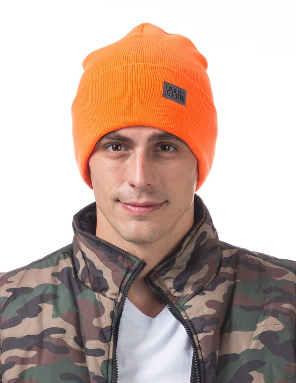 Proclub Cuffed Beanie - Safety Orange