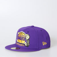 New Era Los Angeles Lakers 17x Champs Cap - Fitted