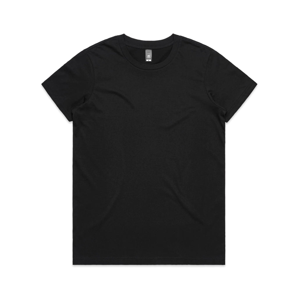 AS Colour Women's Maple Tee - Black - L
