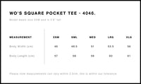 AS Colour Women's Square Pocket Tee - Black
