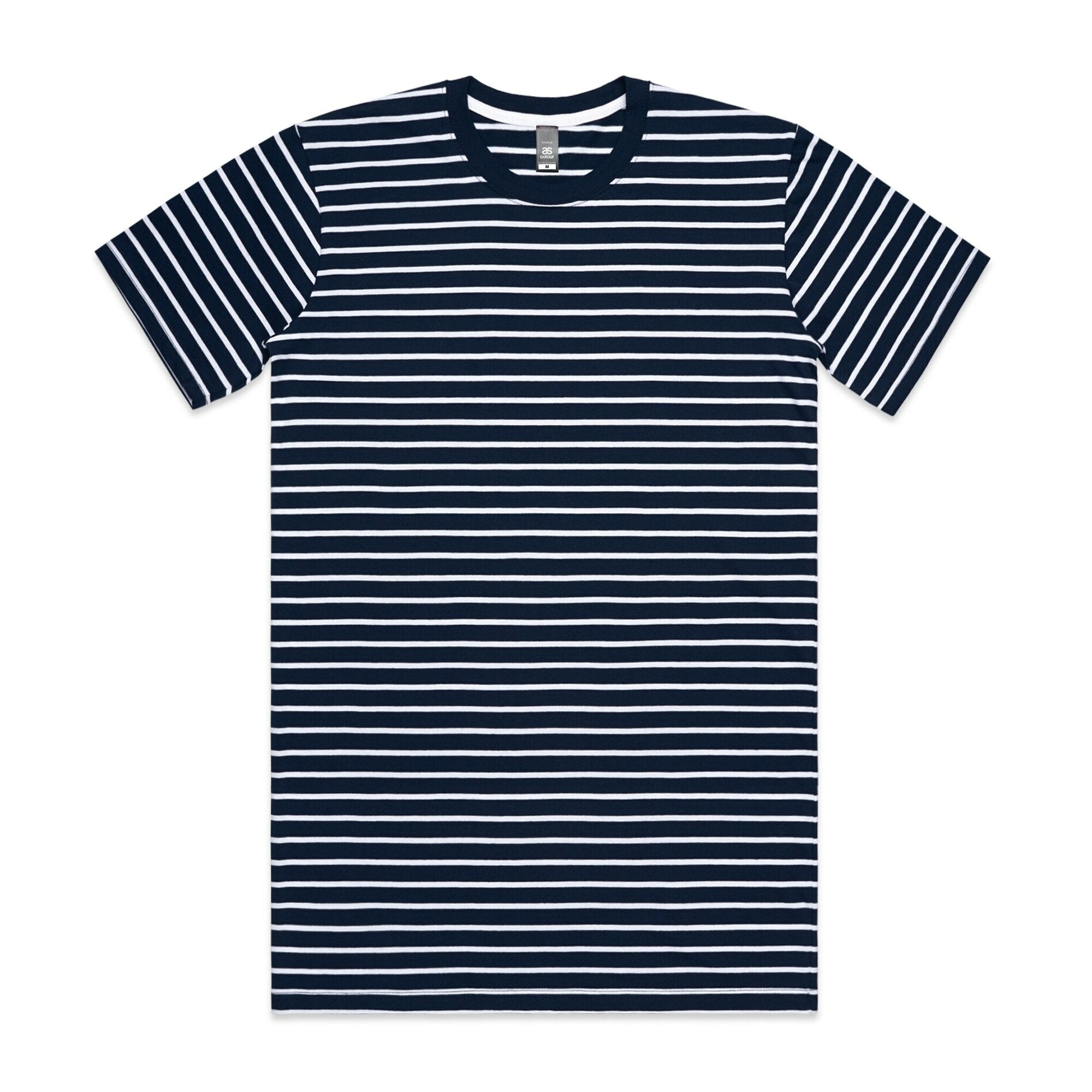 AS Colour Staple Stripe - Navy/White