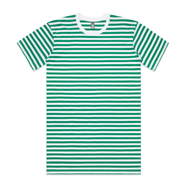 AS Colour Staple Stripe - Green/White - XLG