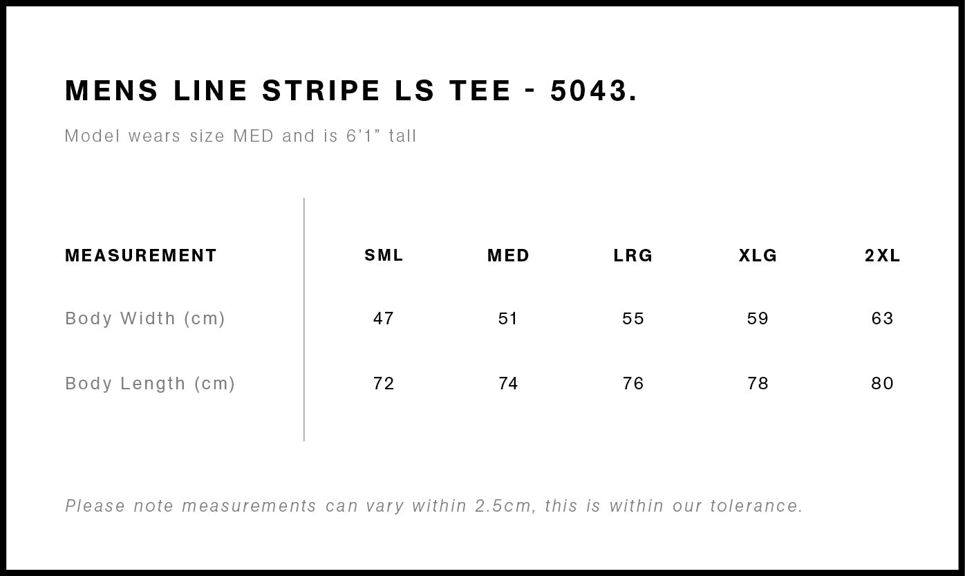 AS Colour Men's Line Stripe Longsleeve