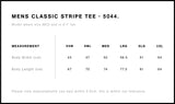 AS Colour Classic Stripe Tee - Black/White - LRG