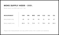 AS Colour Supply Hood - Gold - SML