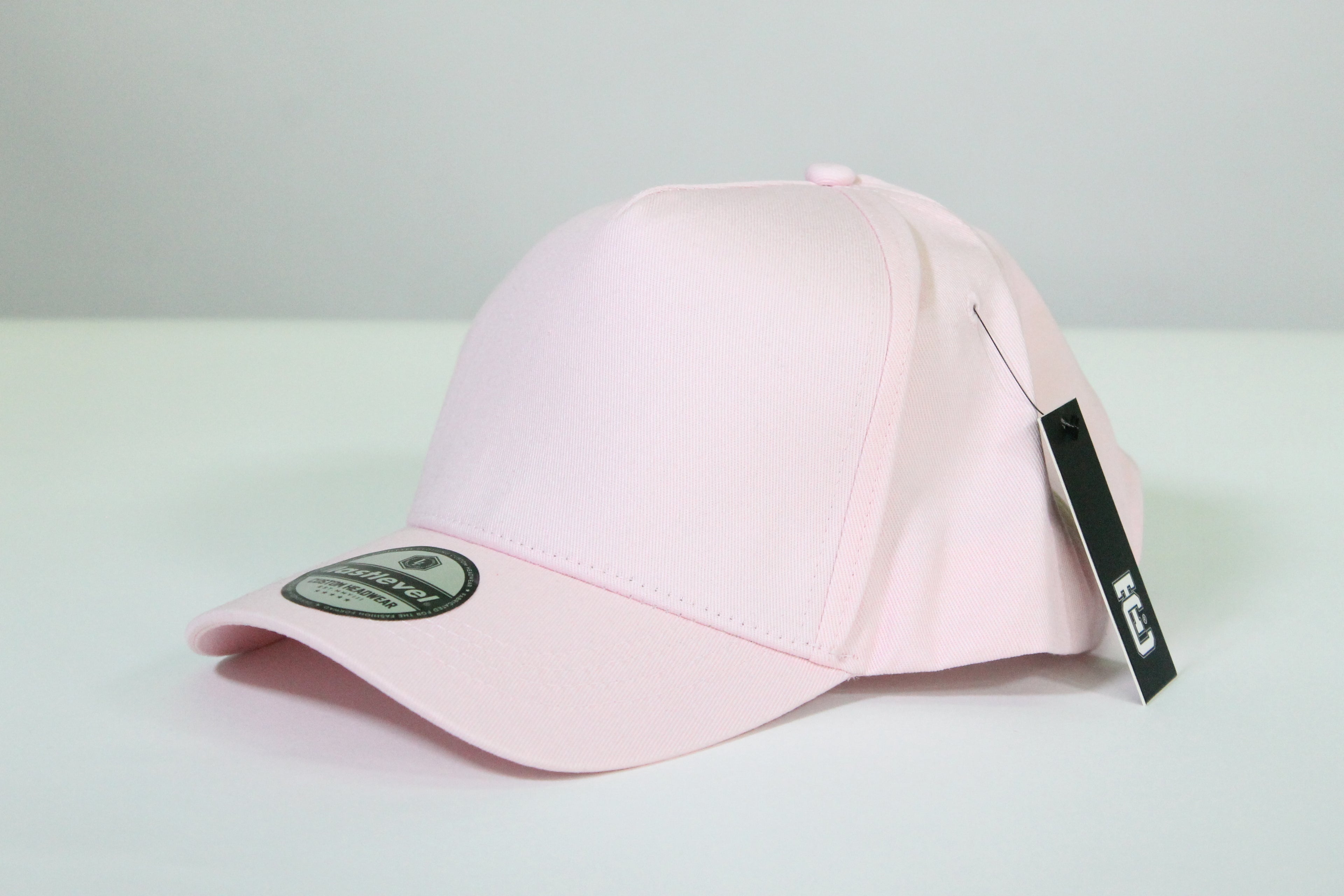 Lastlevel Custom Headwear Strapback - Pink/White