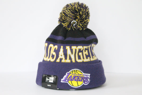 New Era Los Angeles Lakers Beanie - Youth