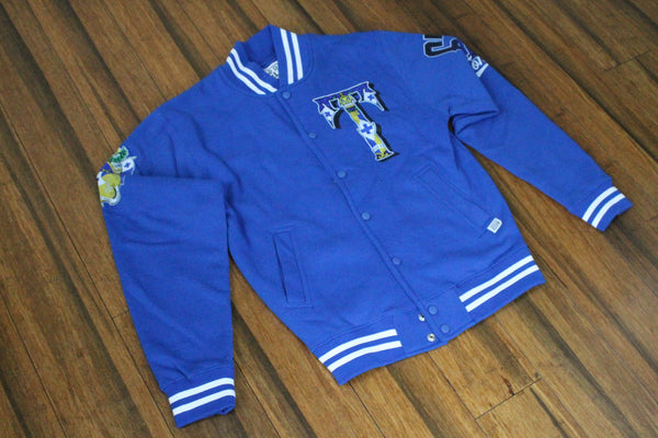 MMT Tonga Varsity Jacket - Blue - S